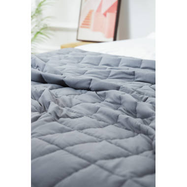 Kathy ireland weighted online blanket with glass beads